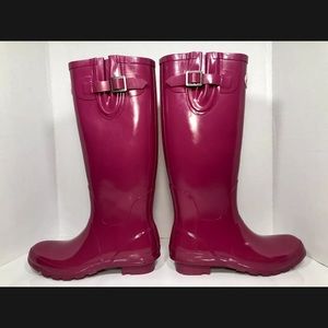 RockFish Pink Rain Boots Women’s Size 8 US